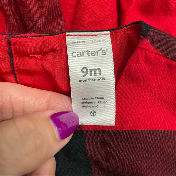 Carter’s Holiday Dress - Picture 2 of 4